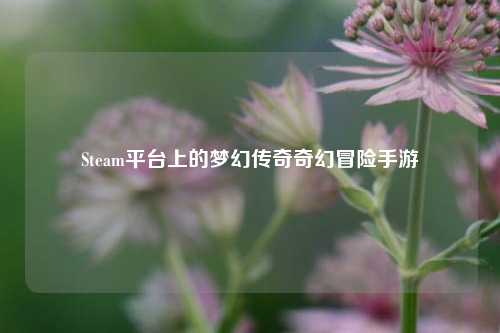 Steam平台上的梦幻传奇奇幻冒险手游
